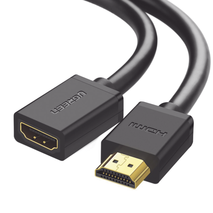 Cable extensor HDMI de 0.5M / 4K@60Hz / 3D / HDR / Macho a Hembra / Niºcleo de cobre estai±ado / Transmision estable. - Image 1