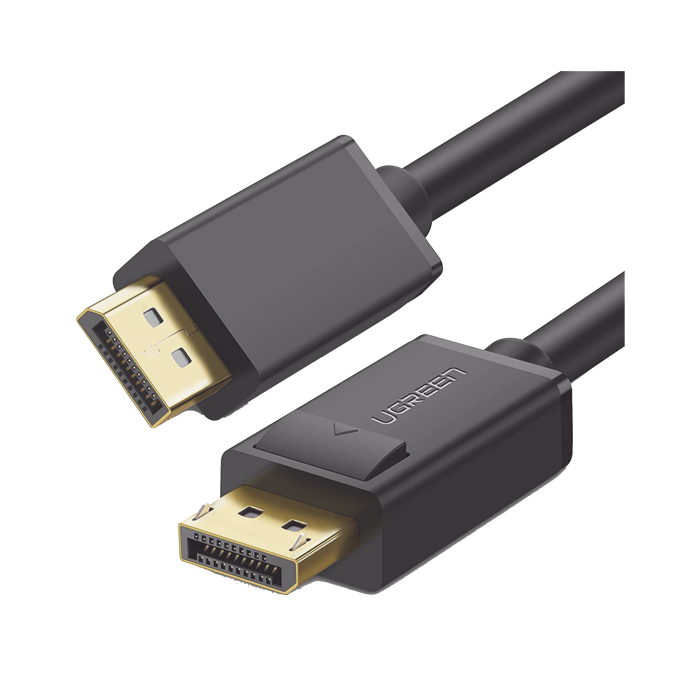 Cable DisplayPort 1.2 Macho a Macho/ Longitud 3m / Version DP1.2 / Soporta 4K@60Hz; 2K@144Hz / Soporta 3D / Color profundo de 8 y 10 bits / Blindaje Interno Miºltiple / Cobre Estai±ado 28AWG / Boton de Liberacion - Image 1