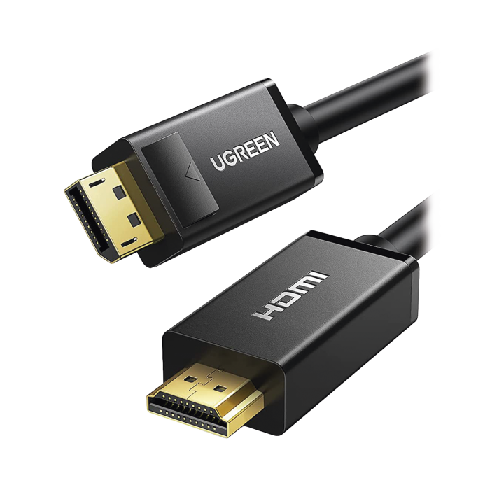 Cable DP Macho a HDMI Macho / Longitud 1.50 m / Soporta 4K@30Hz / Soporta 3D / Cobre Estai±ado 28AWG / Blindaje interno miºltiple / Transmision Unidireccional / Boton de Liberacion / Chip de išltima Generacion - Image 1