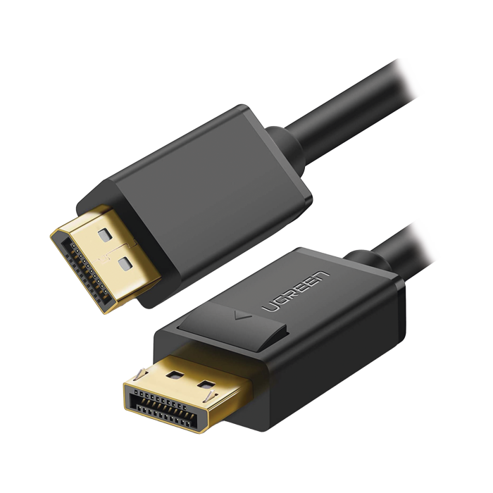 Cable DisplayPort 1.2 Macho a Macho/ Longitud 1.50 m / Version DP1.2 / Soporta 4K@60Hz; 2K@144Hz / Soporta 3D / Color profundo de 8 y 10 bits / Blindaje Interno Miºltiple / Cobre Estai±ado 28AWG / Boton de Liberacion - Image 1