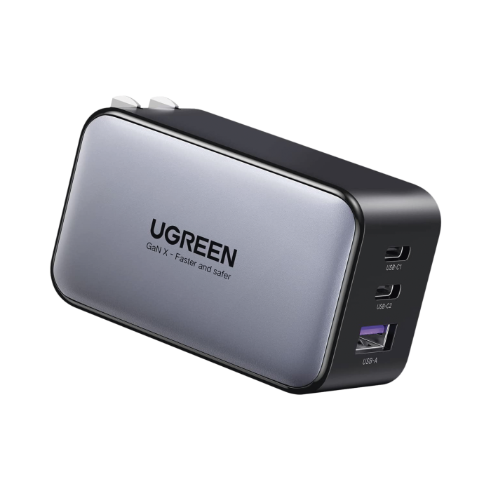 Cargador de 65W serie Nexode | 3 Puertos de Carga Rapida | 2 USB-C | 1 USB-A | Tecnologi­a GaN II | Power Delivery 3.0 | Quick Charge 4.0 | Chip Confiable y Carga Inteligente | Optimiza la Experiencia de Carga | Carcasa Ignifuga - Image 1