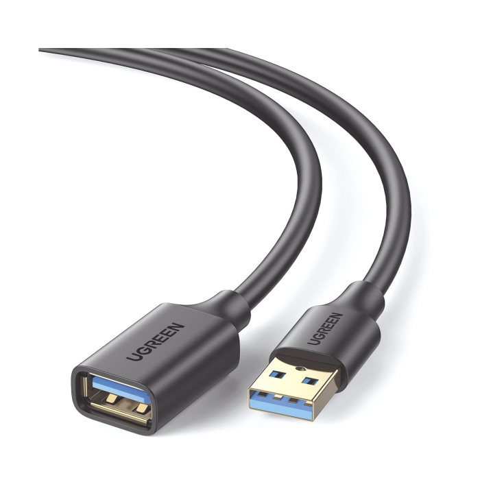 Cable Extensor USB 3.0 / 1 Metro / Macho-Hembra / 5 Gbps / Ultra Durabilidad / Niºcleo de cobre estai±ado 28/22 AWG / Blindaje interior miºltiple / Ideal para teclado, mouse , etc. - Image 1