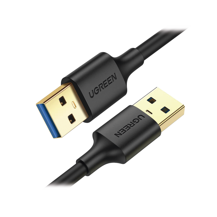 Cable USB-A 3.0 a USB-A 3.0 / 1 Metro / Macho a Macho / Conector Niquelado / Niºcleo de Cobre Estai±ado / Blindaje Miºltiple / Velocidad 5Gbps / No Requiere Controlador / Compatible con USB2.0 Y USB 1.1 - Image 1