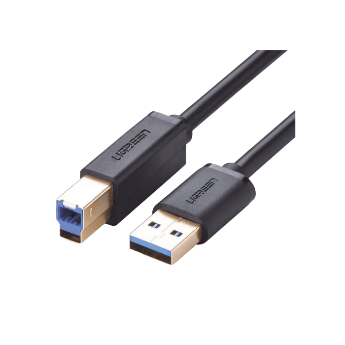Cable USB-A 3.0 macho a USB-B macho / Ideal para Impresora, Escaner, Pianos, Barras de sonido, etc. / Plug & Play / Compatibilidad Universal / 2 metros - Image 1