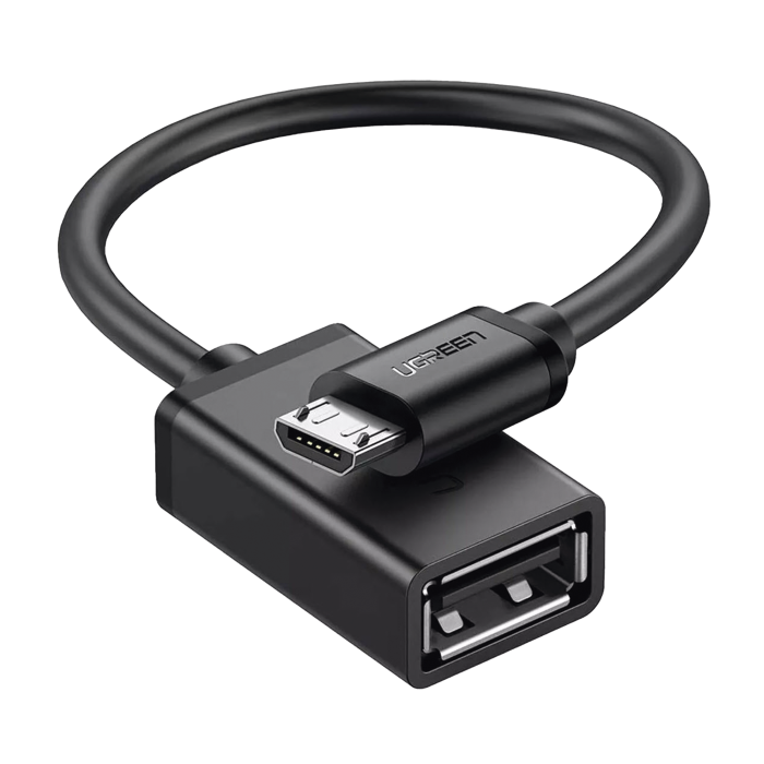 Adaptador OTG Micro USB Macho A USB 2.0 A Hembra - Image 1