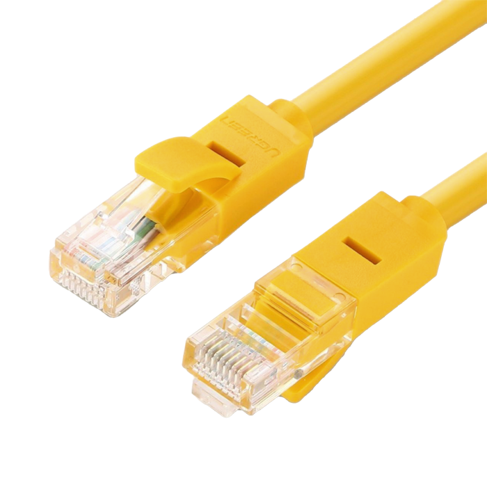 Cable UTP Ethernet Cat 6 Color Amarillo 5 Metros - Image 1