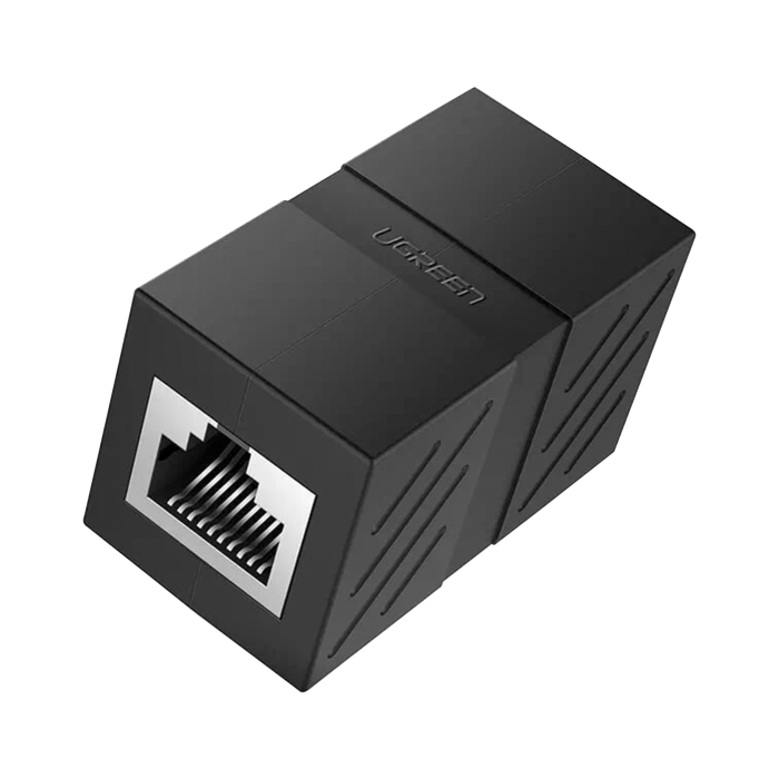 Acoplador (Extensor de Cable Ethernet RJ45 a RJ45) | 1000Mbps | Compatibilidad con Cat7 Cat6A Cat6 Cat5e | Compatible con POE | Igni­fugo | ABS - Image 1