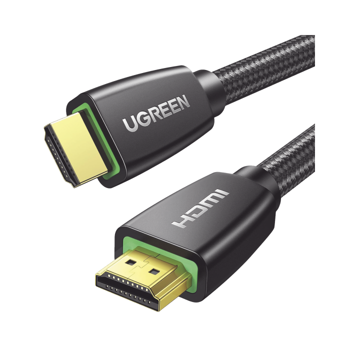 Cable HDMI 2.0 de Nylon Trenzado / 10 m / 4K@60Hz / HDR / 3D / HEC (Canal Ethernet HDMI) / ARC (Canal de Retorno de Audio / Color Profundo de 48 bits / Audio de 32 canales / HDCP 2.2 /Audio DTS: X / 18 Gbps / Blindaje de 4 capas - Image 1