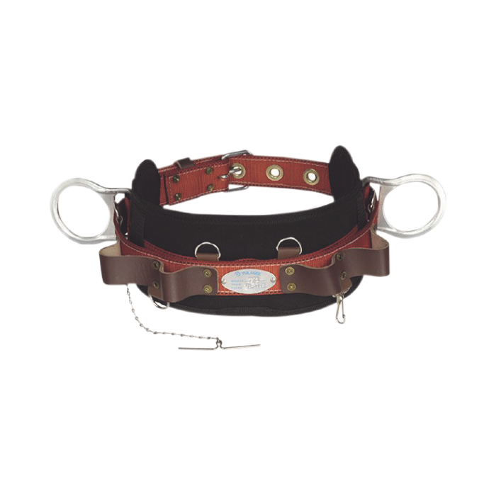 Cinturi³n de Liniero de Lujo, Fabricado en Poliester, con 2 Anillos tipo D, Talla 48. - Image 1