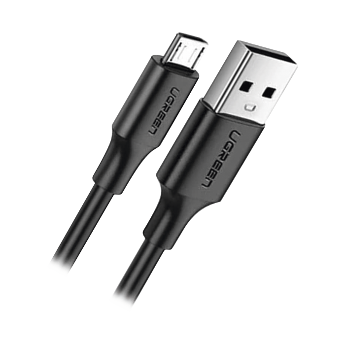 Cable USB-A a Micro USB | 1 Metro | Tecnologi­a de Carga Rapida Qualcomm / QC 3.0/2.0 | Recarga hasta 18W | Transmision de Datos hasta 480Mbps | Tecnologi­a de Carga Segura | Hasta 5,000 Flexiones | ABS y PVC de Alta Duraci&o - Image 1