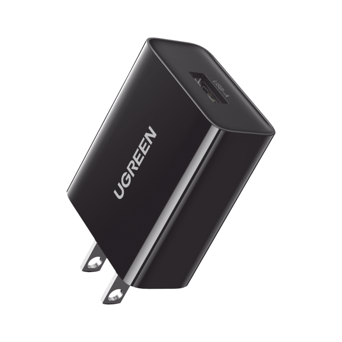 Cargador de 18W | 1 Puerto USB-A | Carga Rapida | QC3.0/ QC2.0 /QC1.0 AFC, FCP, BC1.2| Tamai±o Compacto | UL, PSE, FCC, CE | Proteccion Miºltiple. - Image 1