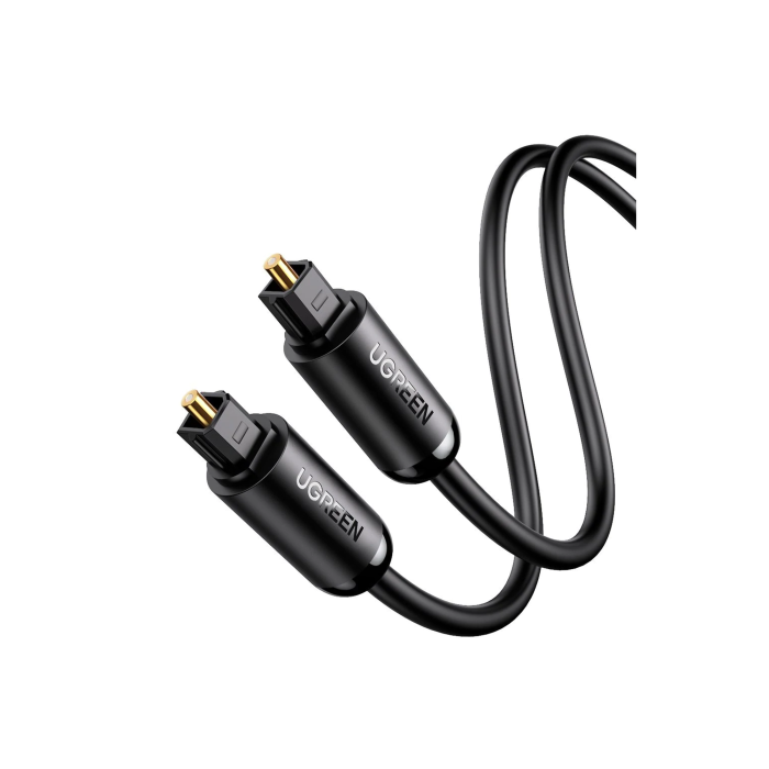 Cable optico Toslink (S/PDIF) de Alta Calidad para Audio Digital / 3 Metros / Tapa de Proteccion / Dolby 7.1 Canales / Disei±o Durable / Plug & Play / Color Negro - Image 1