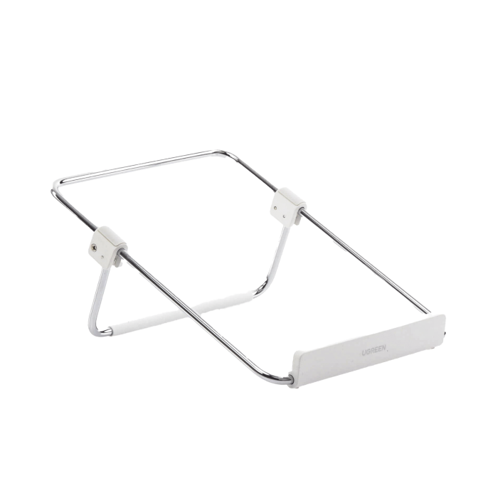 Soporte para Laptop / Plegable / Ajustable de 87 a 131 mm / Amplia compatibilidad 11''-16'' / Capacidad de carga 20 KG / Antideslizante / Ultra Ligero / Metal / ABS / Silicona / Color Plata - Image 1