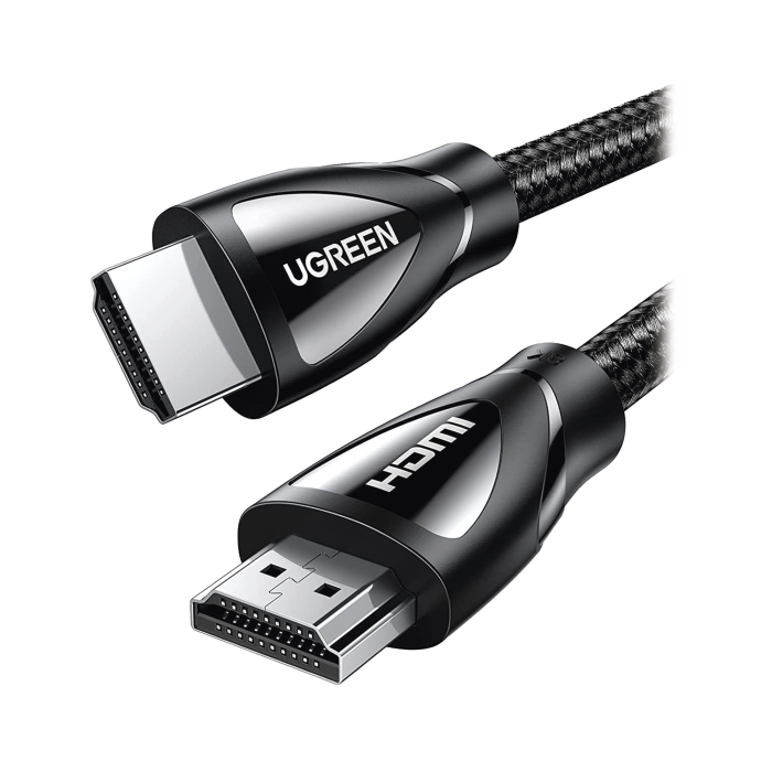 Cable HDMI 2.1 de Nylon Trenzado / 5 Metros / 8K@60Hz/4K@120Hz / eARC (Canal de Retorno de Audio / HDR10+ / VVR / HEC (Canal Ethernet HDMI) / ALLM / 3D / Dolby Atmos / Dolby Vision / 48 Gbps / Mayor Duracion. - Image 1
