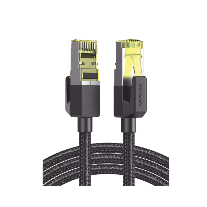 Cable Ethernet Cat7 CLASSâ? F/FTP Redondo con Malla de Nylon 5 Metros - Image 1