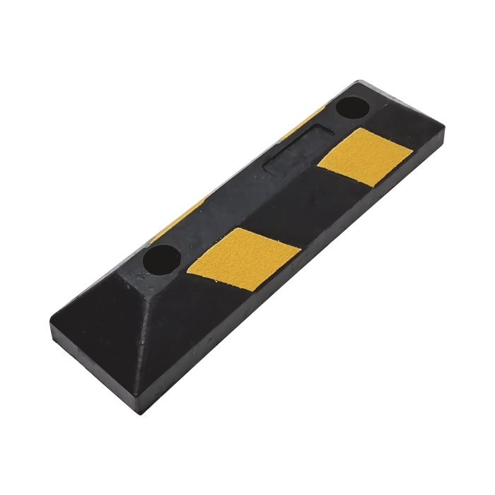 Tope Vehicular P / Estacionamiento / 55cm / Color Negro-Amarillo. - Image 1