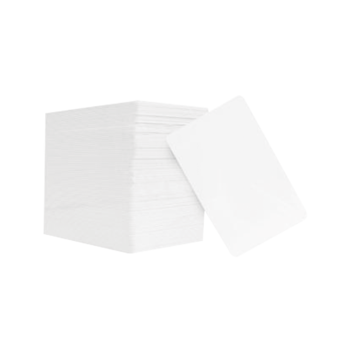 Paquete de 100 tarjetas PVC - Image 1