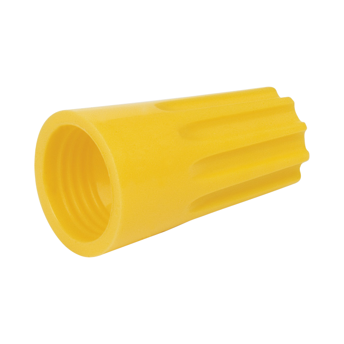 Capuchon roscable / 10 AWG / Amarillo / Paquete de 25 piezas. - Image 1