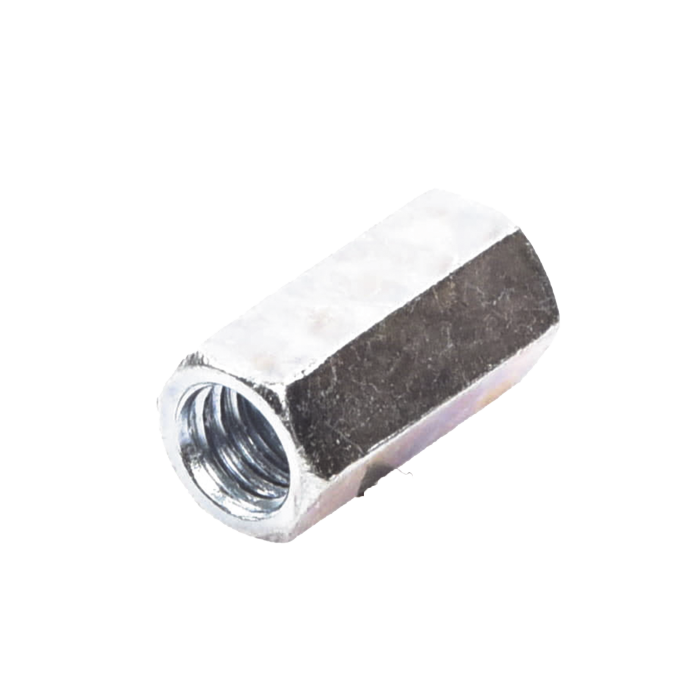 Cople hexagonal roscado cuerda maquina galvanizado d 9.5 mm (3/8") - Image 1