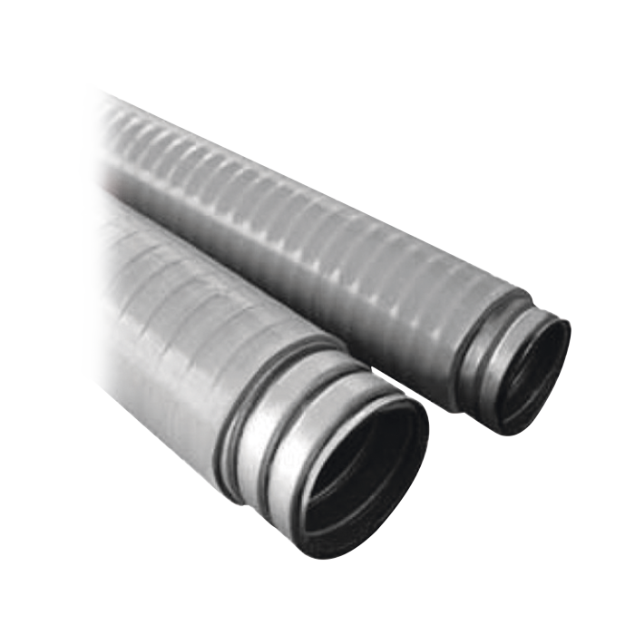 Tubo Flexible tipo Liquidtight de 1 1/4" (32 mm). Acero + Forro PVC. Rollo de 30 Metros. - Image 1