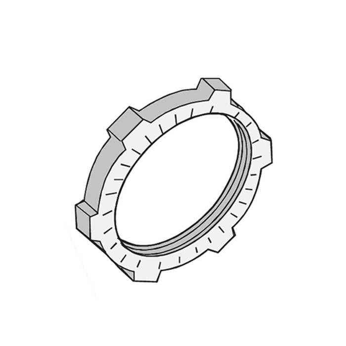 Contratuerca Metalica Zamac de 4" (100 mm) - Image 1