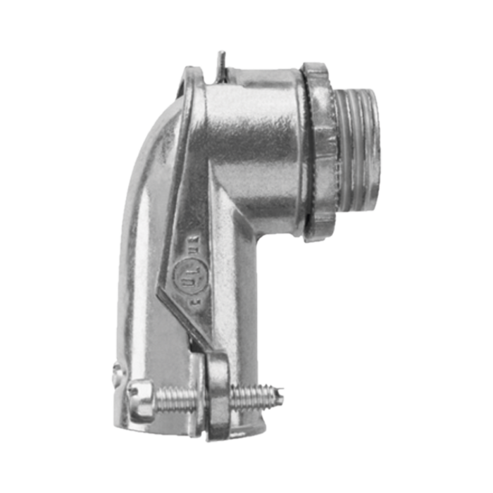 Conector curvo para tubo flexible 3/4" (19 mm) - Image 1