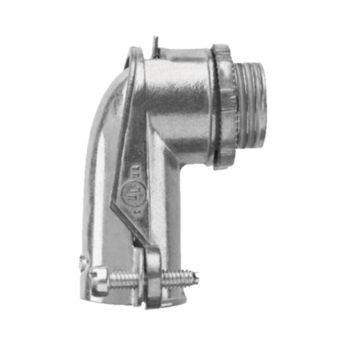 Conector curvo para tubo flexible 3/8" (9.5 mm) - Image 1
