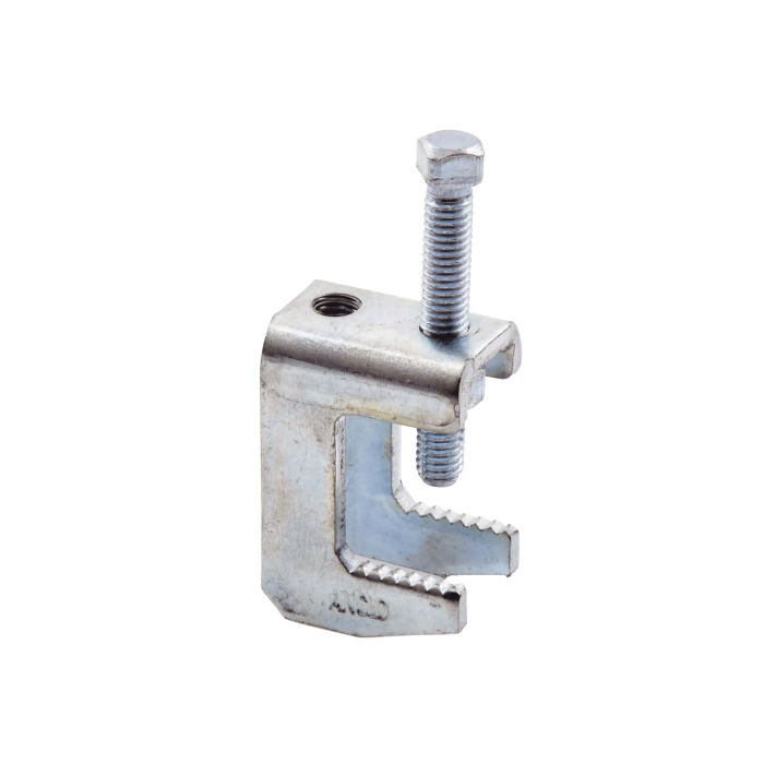 Mordaza Acero Fija barras de 1 1/4", para varilla roscada de 3/8. - Image 1