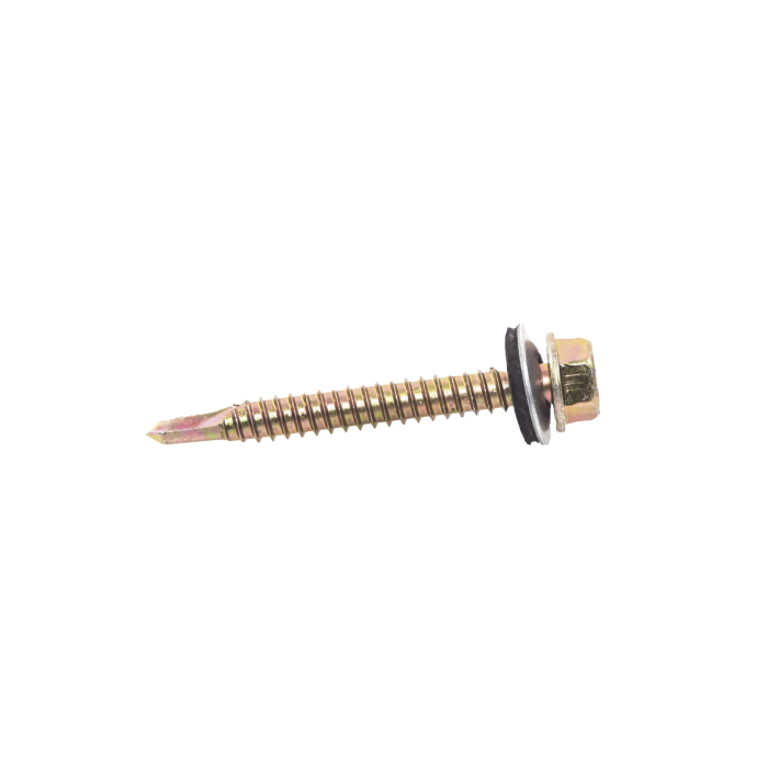Tornillo Punta Broca Sello Montado 6.5 X 50 mm (1/4" X 2") Caj. C/100pz. - Image 1