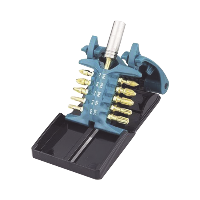 Juego de 10 Puntas de Torsion con Adaptador Impact Gold [10 Veces Mas Duracion] - Image 1