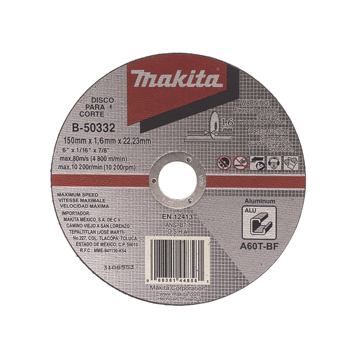 Disco de corte para Aluminio de 4 1/2" - Image 1