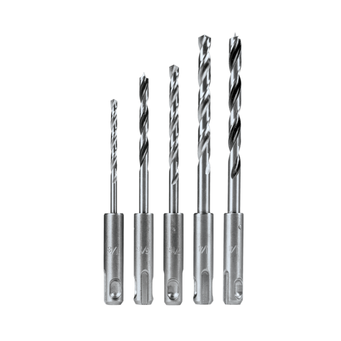 Juego de 5 Pzas. de Broca SDS-PLUS para Madera y Metal - Image 1