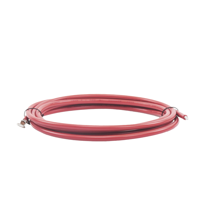 Cable para Controlador 3.0 m, Rojo, Calibre 8 AWG con Terminal de Ojo en un Extremo - Image 1