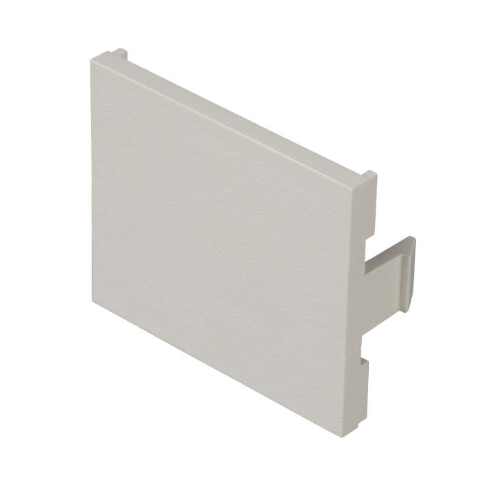 Modulo de tapa ciega (Inserto Ciego), de 1/2, Color Blanco Mate, 1 Pieza - Image 1