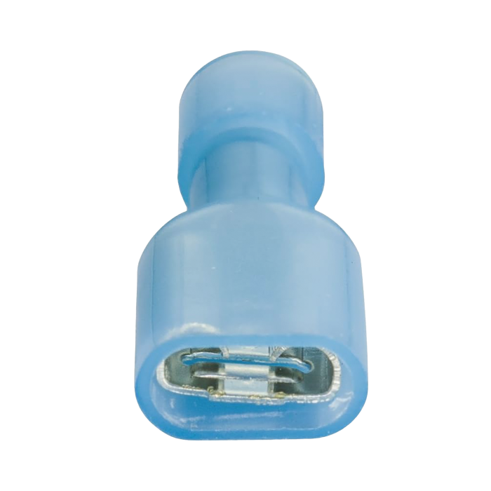 Terminal hembra aislada completa para cables 16 -14 AWG / Venta de bolsa en 25 piezas - Image 1