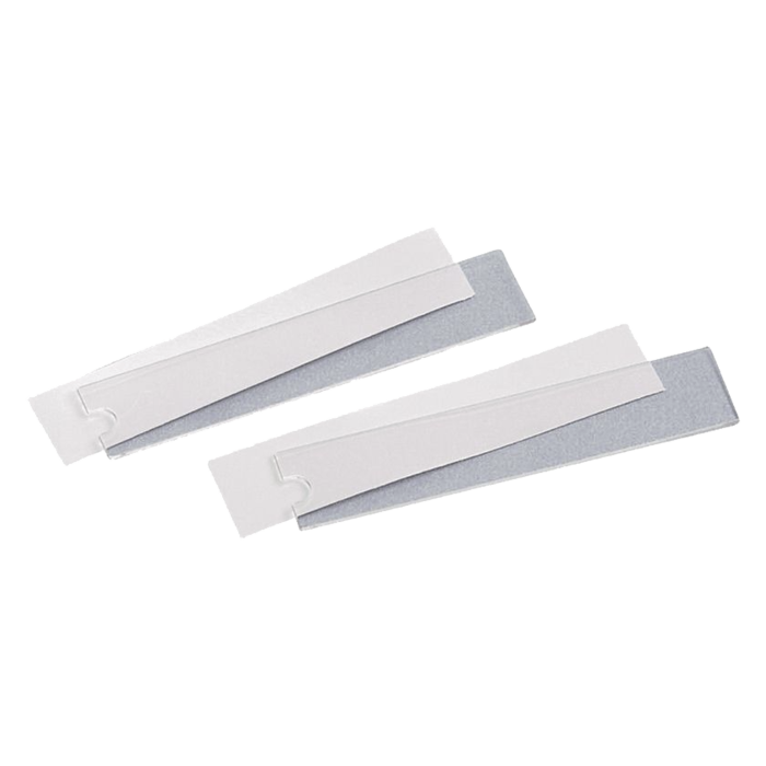 Kit de 50 Etiquetas y 50 Cubiertas, para Uso con Placas de Pared Mini-ComÂ® Ejecutivas o Clasicas con Espacio para Etiqueta - Image 1