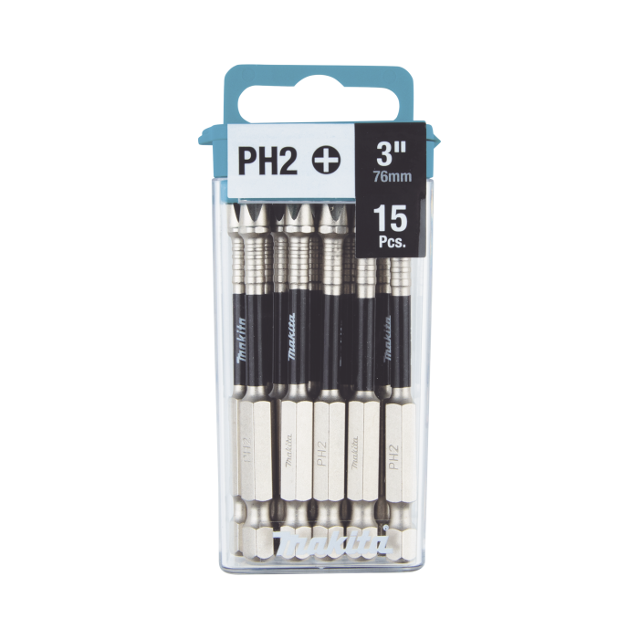 Broca Reforzada de 3" Phillips #2 Impact XPSÂ®, Paq. c/15 piezas - Image 1