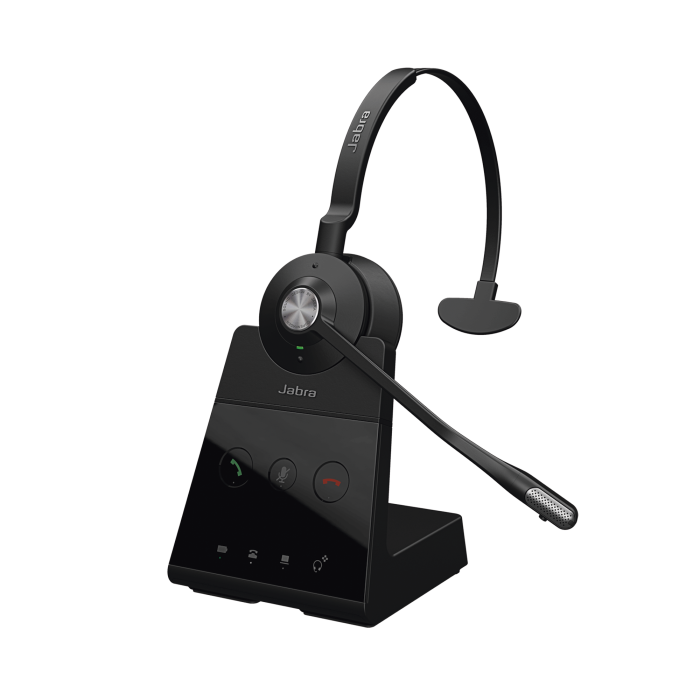 Engage 65 mono con conexion DECT y USB, ideal para entornos con necesidad de seguridad o de mucha densidad (9553-553-125) - Image 1