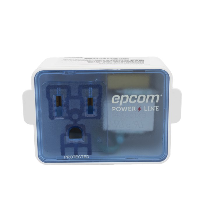Supresor de Picos Portatil para Pared / 120 Vca / 1800 W / 540 Joules - Image 1