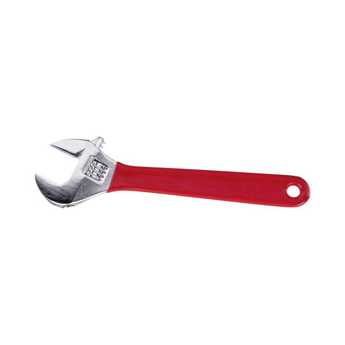 Llave ajustable de 10" con mango de plastico - Image 1
