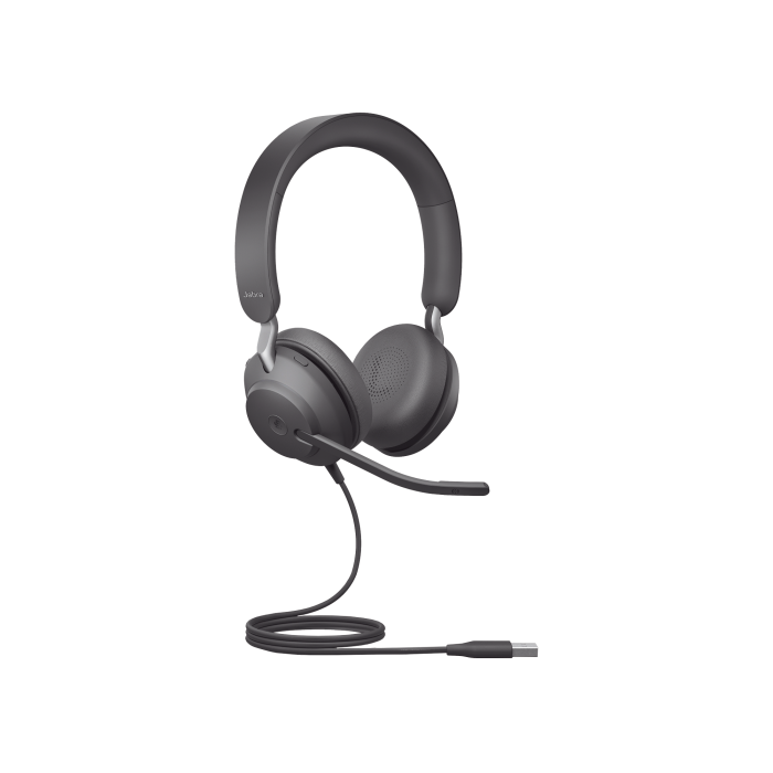 Jabra Jabra Evolve 2 40SE, Auricular stereo version MS con aislamiento de ruido, conexion USB-A y indicador de ocupado (Busylight) (24189-999-999) - Image 1