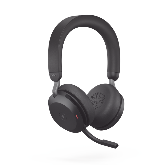 Jabra Evolve2 75, Auricular stereo version MS con cancelacion de ruido activa, dongle USB-A indicador de ocupado (Busylight)(27599-999-999) - Image 1