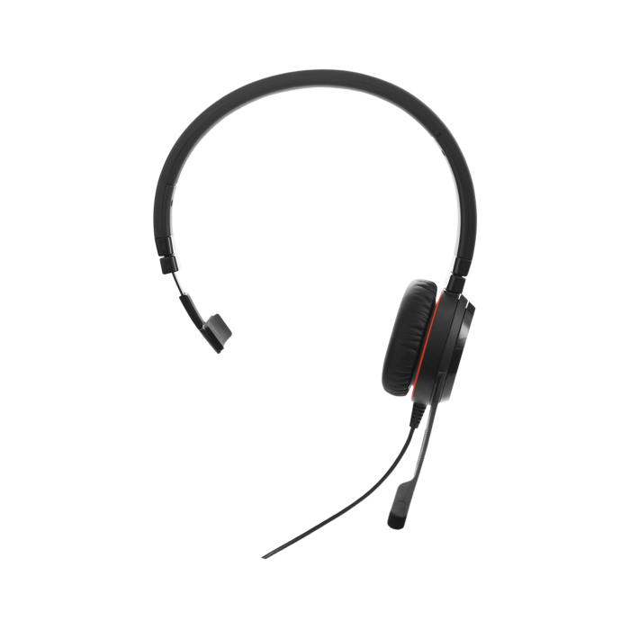 Jabra Evolve 30 Mono con conexion USB / 3.5mm, microfono con cancelacion de ruido y controlador en el cable con botones e indicadores LED (5393-829-309) - Image 1