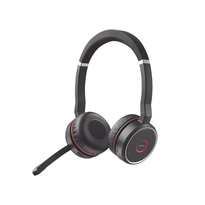 Jabra Evolve 75 SE Stereo, conexion Bluetooth, indicador de ocupado, USB-A Compatible con cualquier plataforma UC (7599-848-109) - Image 1