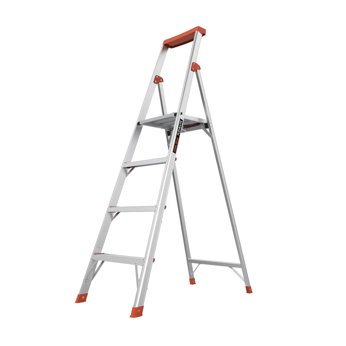 Escalera con 4 peldai±os de 1.8 metros de aluminio. - Image 1