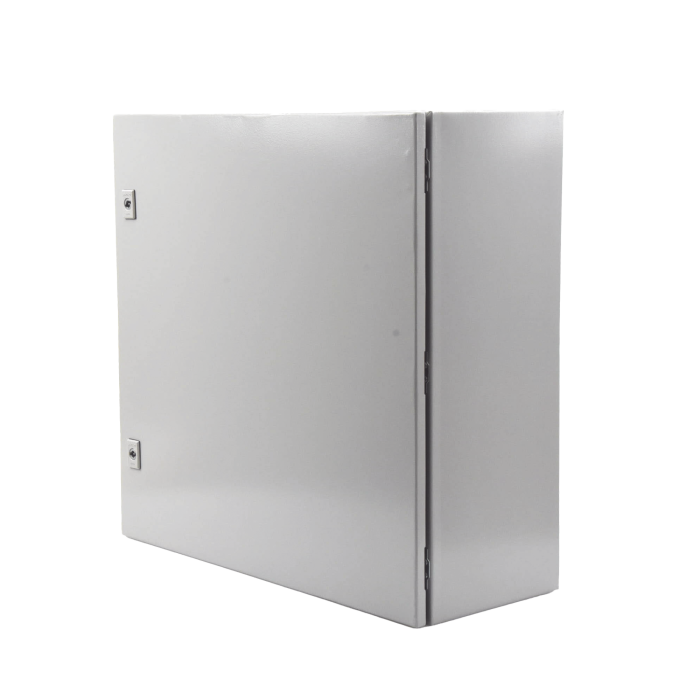 Gabinete de Acero, Nema 4 -IP 66 de 60 x 60 x 25 cm con Platina y certificado UL. - Image 1
