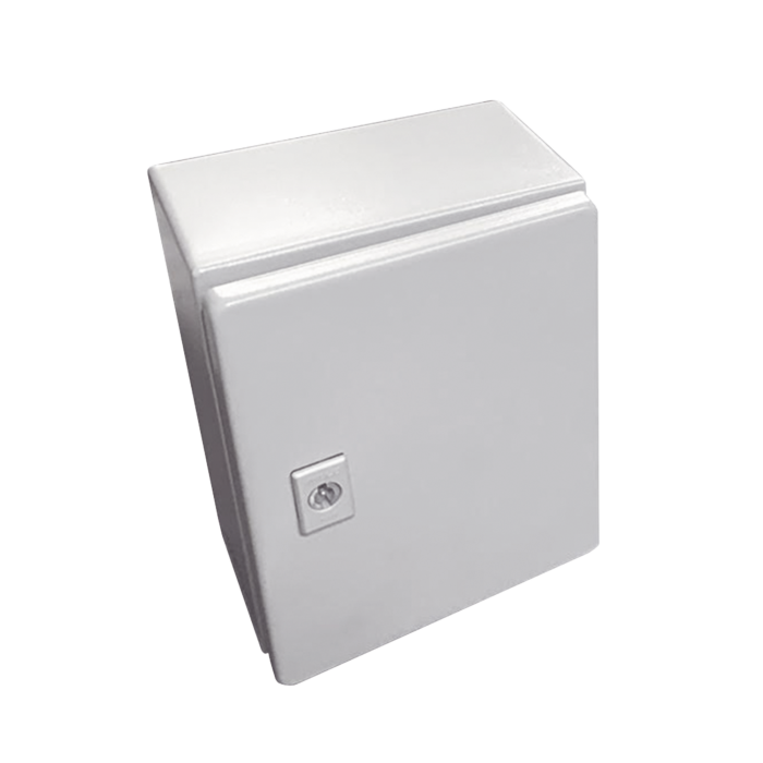 Gabinete de Acero / Nema 4 -IP 66 de 15 x 15 x 12 cm / Platina incluida. - Image 1