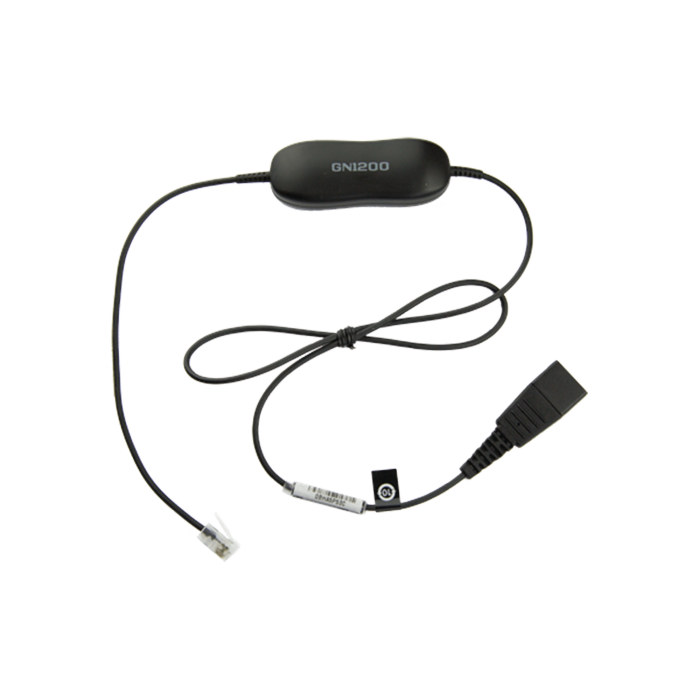 Cable para diademas BIZ1500, BIZ2300 y BIZ2400, para compatibilidad con telefonos AVAYA 96xx/16xx QD a RJ-9 (88001-03) - Image 1