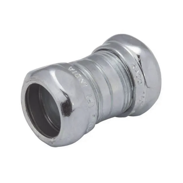 Cople Compresion de Acero Galvanizado para Pared Delgada de 3/4" . - Image 1