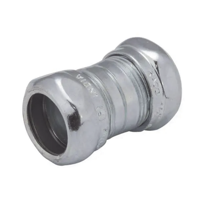 Cople Compresion de Acero Galvanizado para Pared Delgada de 1-1/2". - Image 1